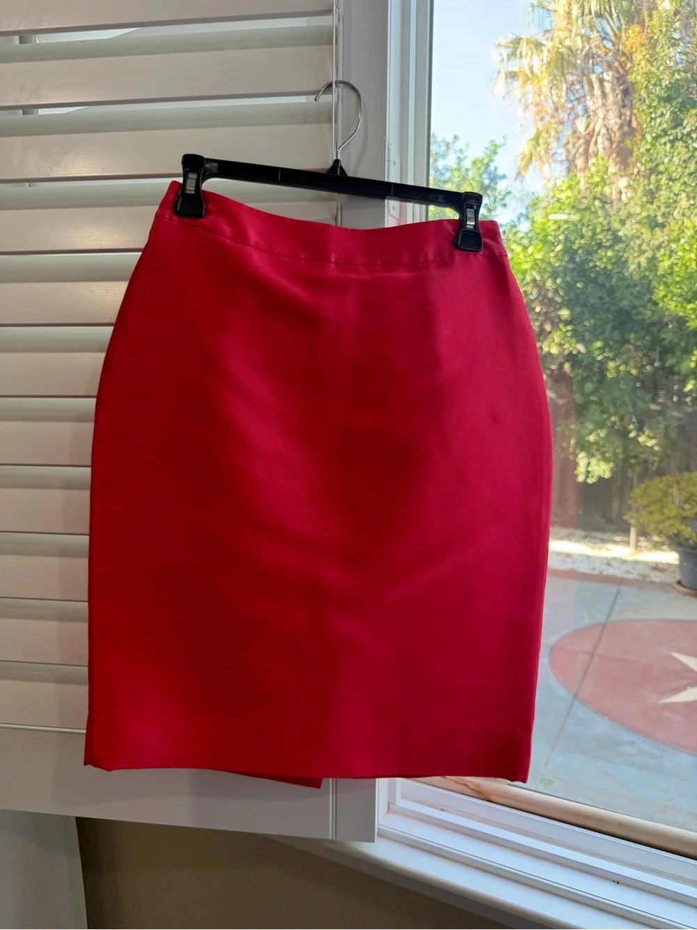 NWT Kate Spade Madison Ave Collection Red Pencil Skirt Size 4
